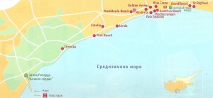 Карта Лимассола